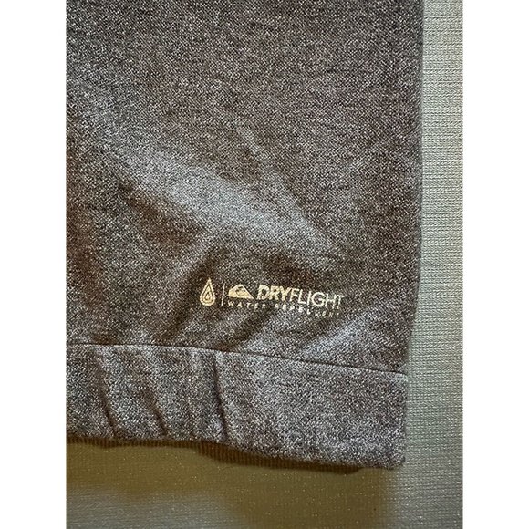 Quiksilver Adapt Travel Hoodie Full Zip Gray Snowboard Ski Small Medium - Picture 16 of 16